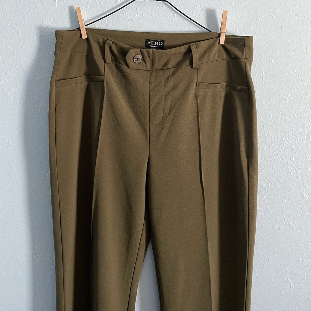Olive dress pants - Picture 2 of 7